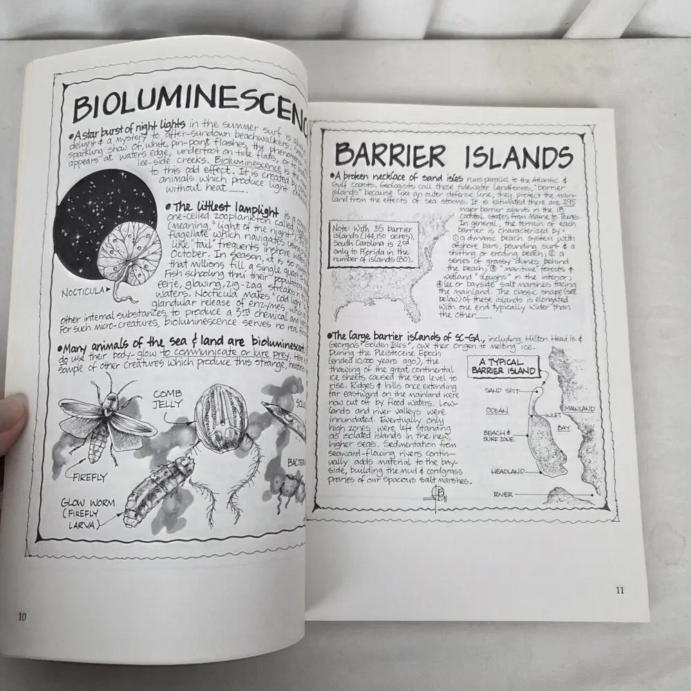 Tideland Treasure SIGNED by Todd Ballantine Naturalist Guide to Hilton Head Book